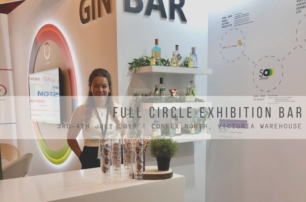 Full Circle’s Exhibition Stand Bar